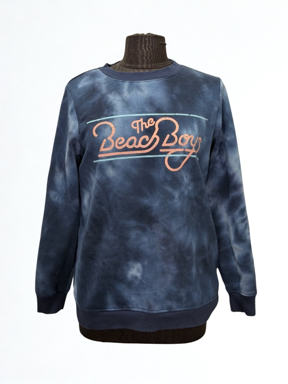 The Beach Boys Navy Tie-Dye Graphic Sweatshirt